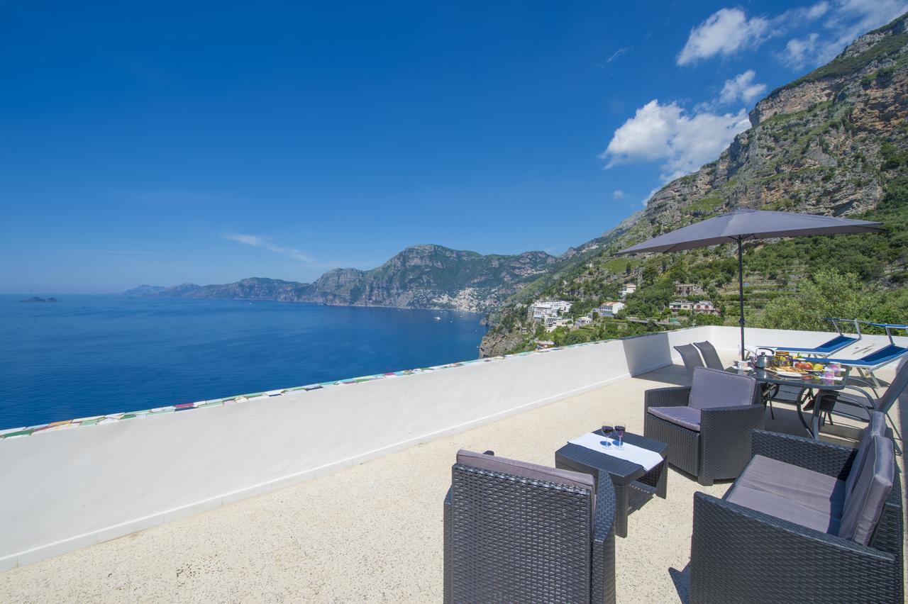 My Shazzy With Amazing Sea View Terrace Apartman Praiano Kültér fotó