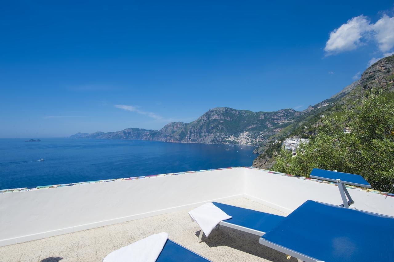 My Shazzy With Amazing Sea View Terrace Apartman Praiano Kültér fotó