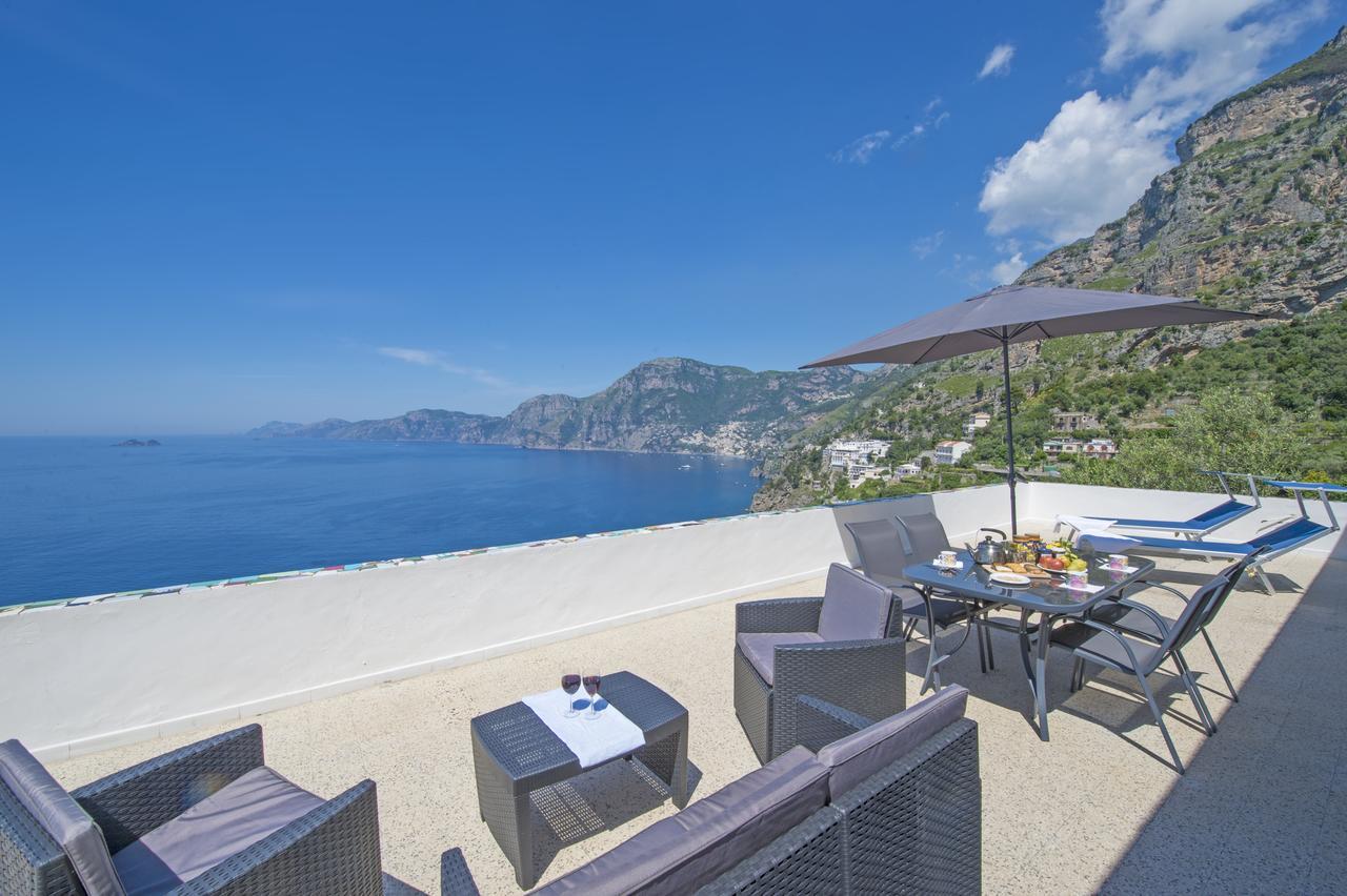 My Shazzy With Amazing Sea View Terrace Apartman Praiano Kültér fotó